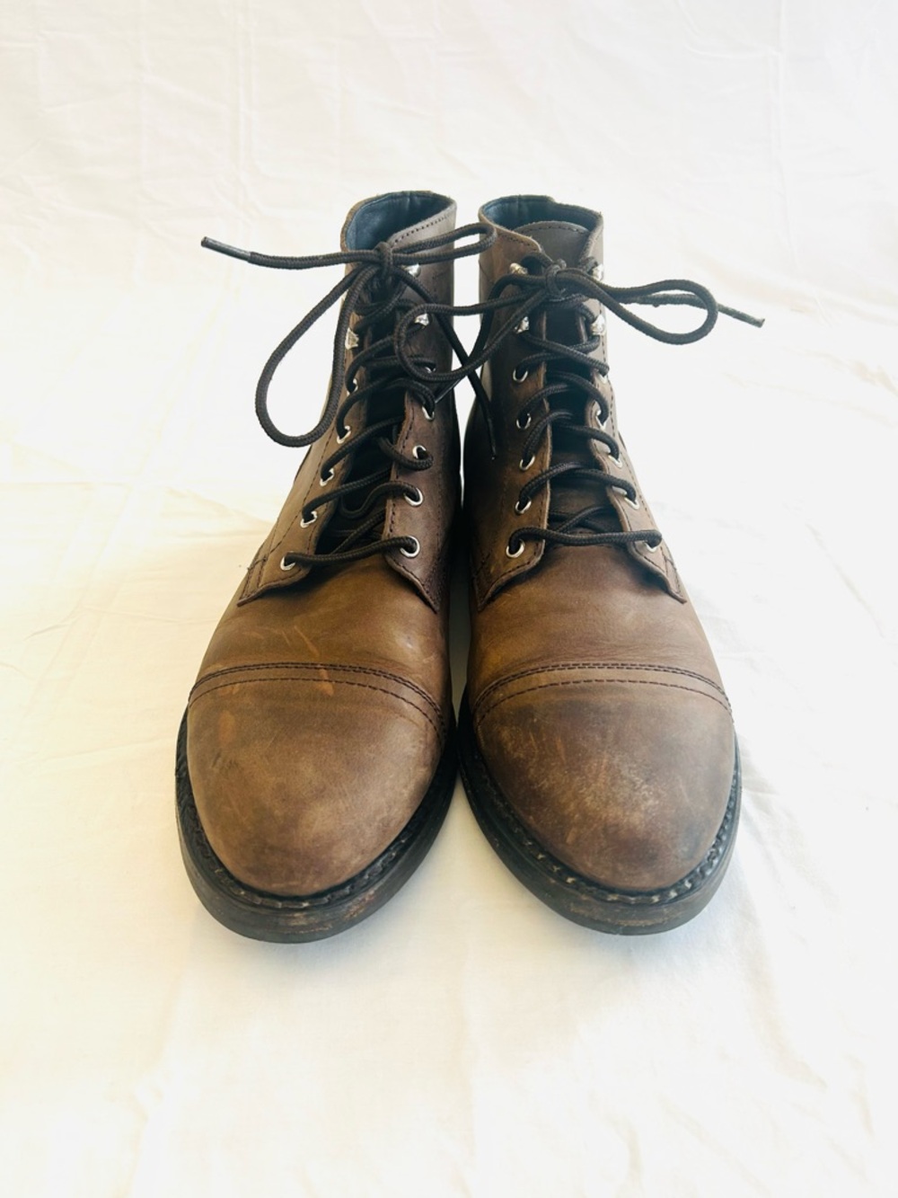 Thursday Boot Company Everyday Captains Lace-Up Cap Toe Boots - Picture 13 of 16